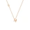 letter h necklace