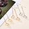 fashionable pearl earrings design