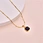 black stainless necklace