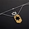gold star of david pendant