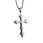fashion stainless steel cross necklace