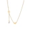 gold plated chain necklace