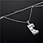 heart necklace pendant stainless steel