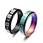 stainless steel gold plated ring