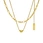 layered necklace
