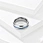 simple stainless steel ring