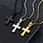 stainless steel cross pendant