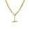 18k plated gold necklace