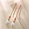 long fashion tassel earrings