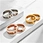 stainless steel ring engagement