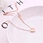 pendant 18k gold necklace