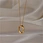 18k gold stainless steel