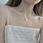 stainless steel letter necklace