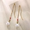 long fashion tassel earrings