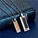 stainless steel pendant necklace