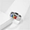 stainless steel ring couple
