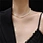 18k plated gold necklace