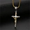 stainless steel gothic cross