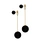 drop earrings gold plated