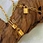 gold plated pendant necklace