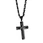 fashion stainless steel cross necklace