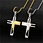 stainless steel pendant cross