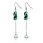 gold plated pendant earrings