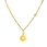 stainless steel round chain necklace