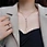 stainless steel necklace jewelry