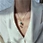 pendant 18k gold necklace