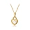 18k gold plated necklace