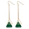 geometric earrings