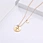stainless steel pendant necklace