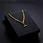 18k plated gold necklace