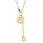 gold plated pendant necklace