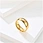 simple stainless steel ring