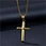 solid stainless steel cross