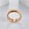 black tungsten carbide wedding ring