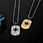 gold star of david pendant