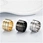engraved stainless steel ring