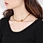 18k plated gold necklace