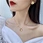 bridal necklace earring set