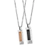 stainless steel pendant necklace