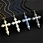 fashion stainless steel cross necklace