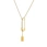 18k plated gold necklace