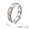 rings stainless steel stone