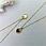 18k gold plated necklace