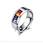 stainless steel ring couple
