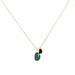 agate link necklace