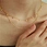 18k plated gold necklace